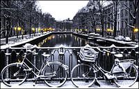 Amsterdam, vélos et canaux