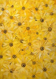 Sea of Daisies by Liv ter Riet