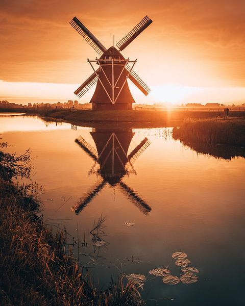 Krimstermolen Zuidwolde, Groningen, Niederlande von Marion Stoffels