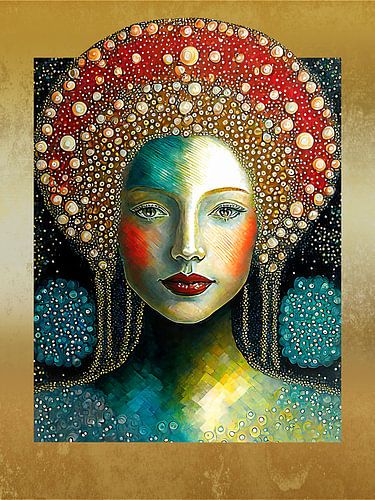 Femme aux cheveux relevés 2