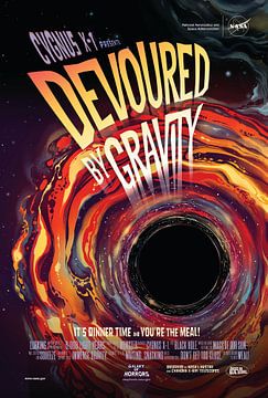 Devoured by Gravity Poster