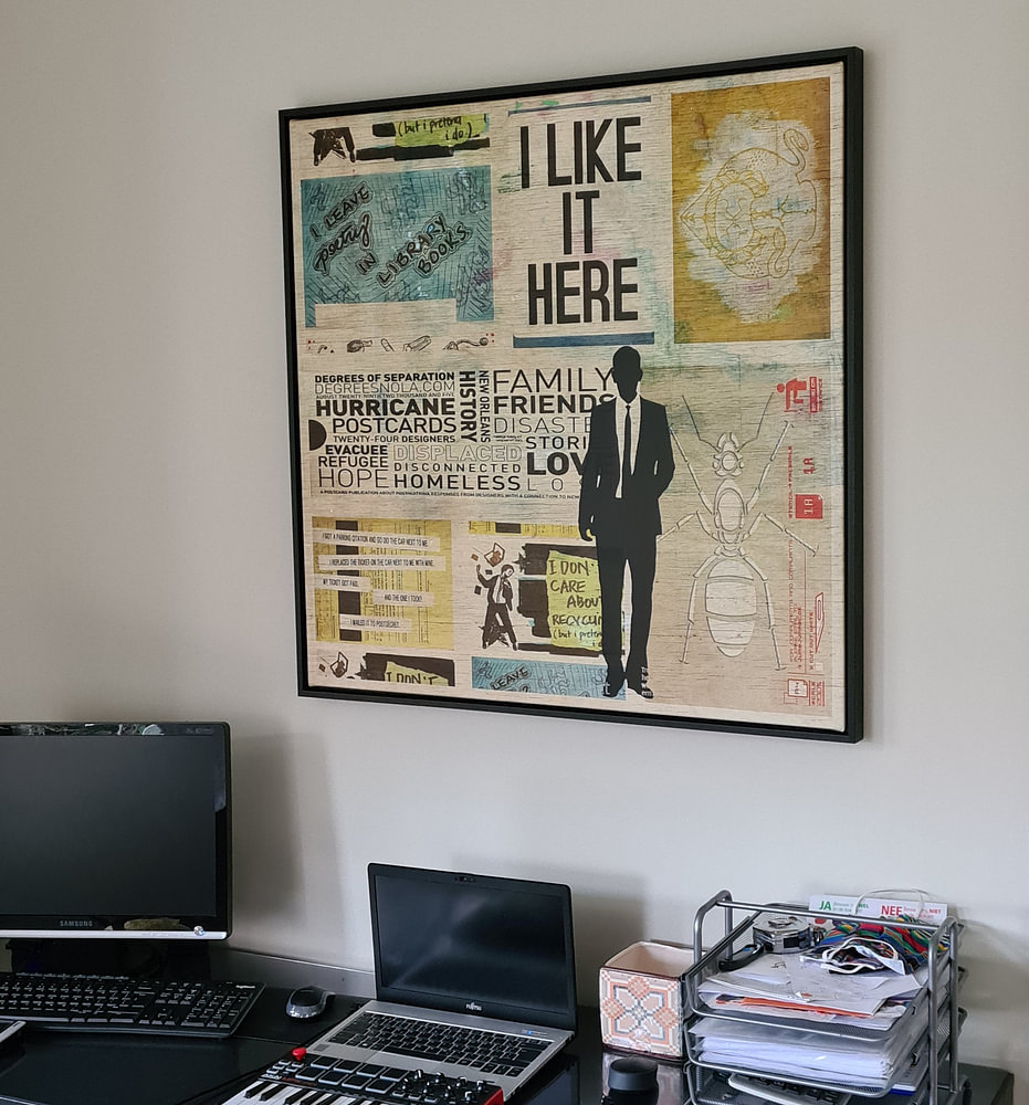 I LIKE IT HERE (gezien bij vtwonen), van db Waterman