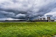 Lelystad in a Thunderstorm van Brian Morgan thumbnail