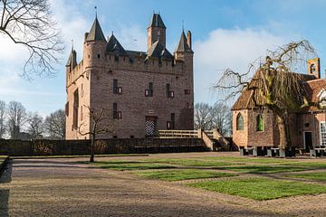 Château de Doornenburg près de la ville de Doornenburg.