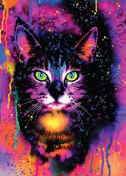 Neon Noir van Mita Tri Wahyuni