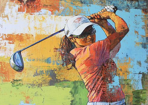 Golf | Woman with Golf Club