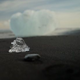 Plage de Diamond, Islande sur Joost Jongeneel