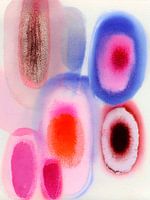 Vibrating and colourful shapes