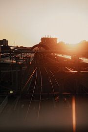 Golden hour Station Zwolle by Jorik kleen