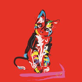 Cat Prins by Go van Kampen