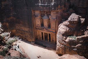 Die historische Stadt Petra in Jordanien II von fromkevin