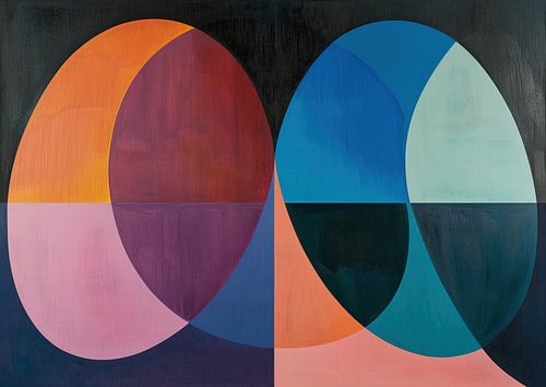 Œuvre d'art abstraite