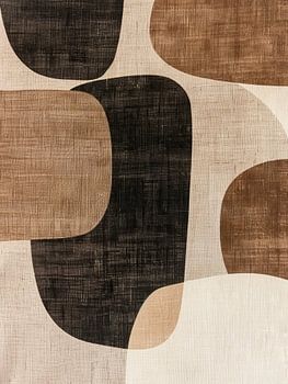 Lin naturel abstrait biologique