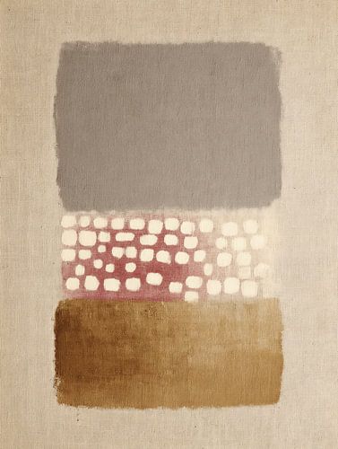 Moderne und abstrakte minimalistische Komposition von Japandi Art Studio