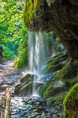 mosachtige waterval