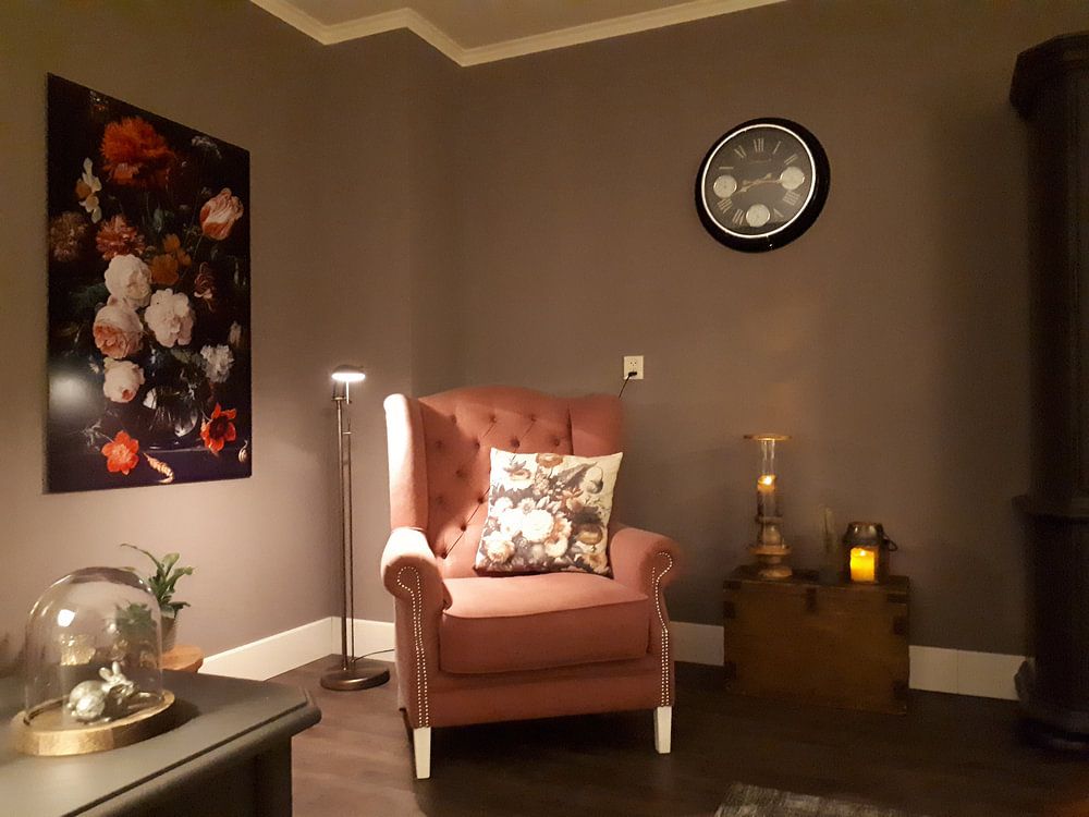 Stilleven met bloemen in een glazen vaas, Jan Davidsz. de Heem 