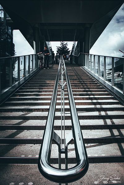 Escaliers de la gare par JerrySeshiefotografie
