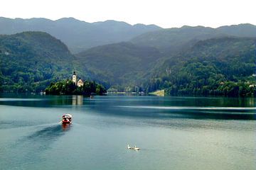 Lake Bled van Henk Langerak