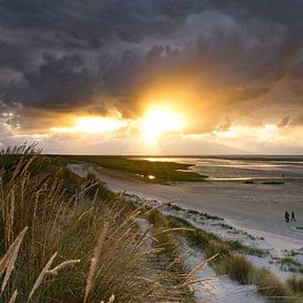 zonsondergang Ameland van Martijn Werkman