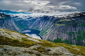 Ringedalsvannet von oben