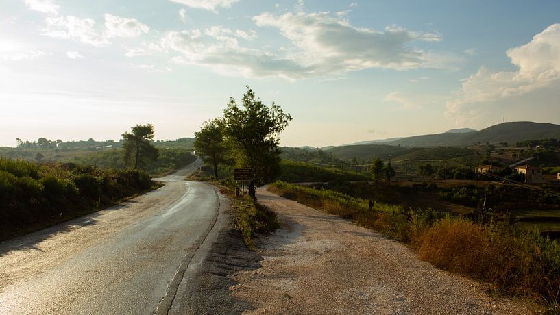 Local road Zakynthos von Chris Smid