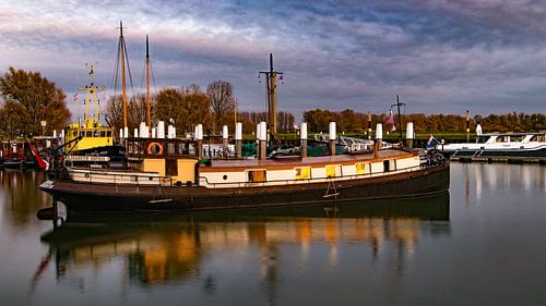De haven van Wijk bij Duurstede