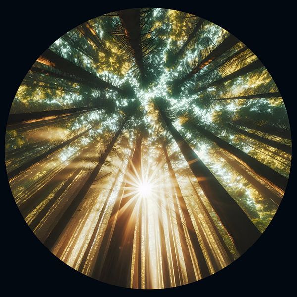 Green Trees by FoXo Art