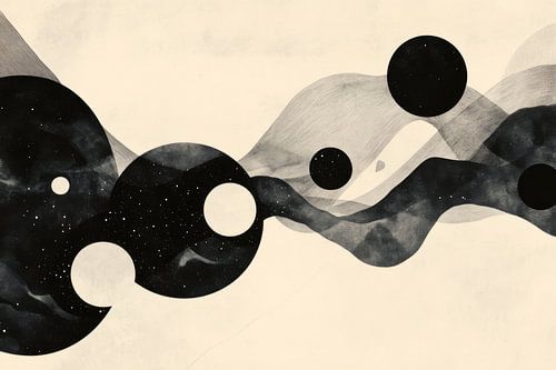 Abstract ruimteontwerp