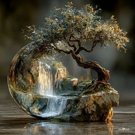 Nature in glass by Gelissen Artworks