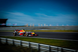 Max in action at Circuit Zandvoort by Tycho Müller