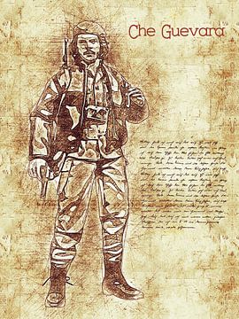 Che Guevara by Printed Artings