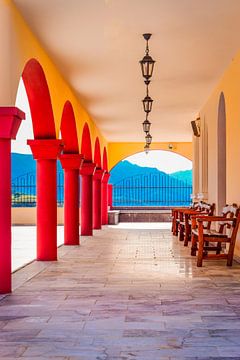Amazing views Spili Monastery by Yvonne Gardner