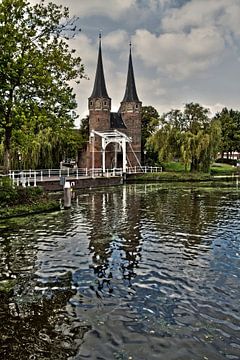 De Oostpoort van Delft by Irene Lommers