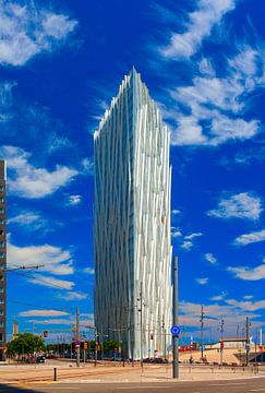 Diagonal ZeroZero wolkenkrabber in Barcelona van Yevgen Belich