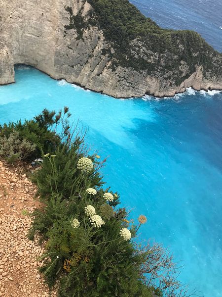 Clear blue sea by stephanie van gent