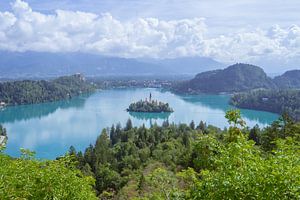 Lac de Bled - Slovénie sur Sander van Hemert