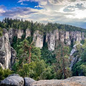 Hrubá Skála Mountains by Pierre Verhoeven