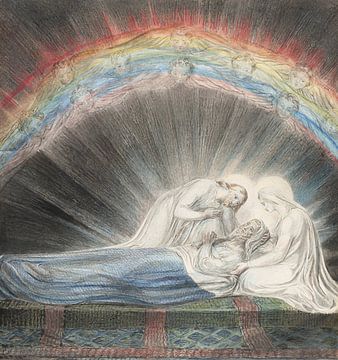 William Blake. De Dood van de heilige Joseph