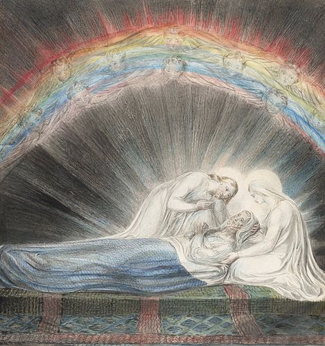 William Blake. De Dood van de heilige Joseph