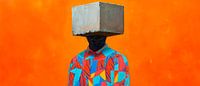 Creative identity in glowing isolation by Poster Art Shop thumbnail