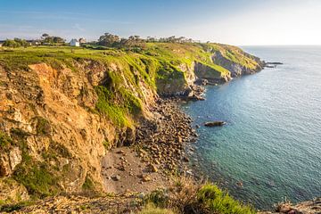 Evening atmosphere on the west coast of the Roscanvel peninsula, Brittany