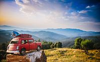 Surfing Wheels, traveling through the mountains