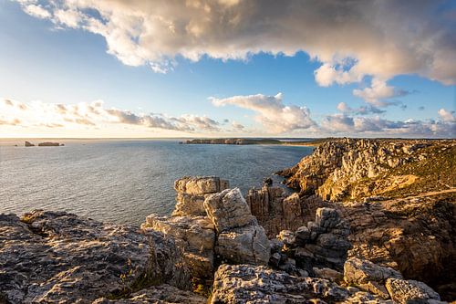 Abendlicht am Pointe de Pen Hir, Camaret-sur-Mer, Bretagne