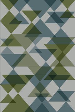 Abstract kubisme Geometrische Vormen van arte factum berlin