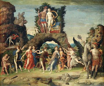 Andrea Mantegna, Der Parnass, 1496-1497