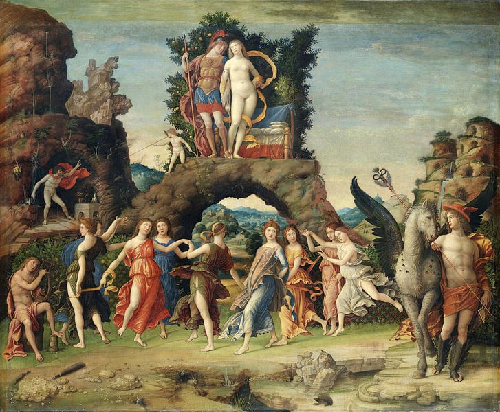 Andrea Mantegna, The Parnassus, 1496-1497 by Atelier Liesjes