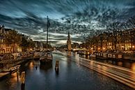 Amsterdam Oudeschans  by Angel Flores thumbnail