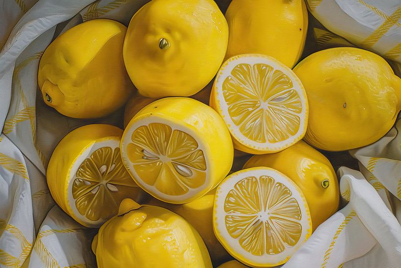 Peindre des citrons par Peintures accrocheuses