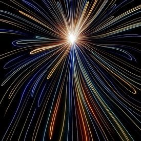 Explosion cosmique de lumière sur Jose Lok