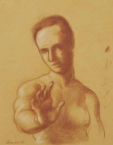 Roger de La Fresnaye - Der Mann mit dem ausgestreckten Arm (1925)